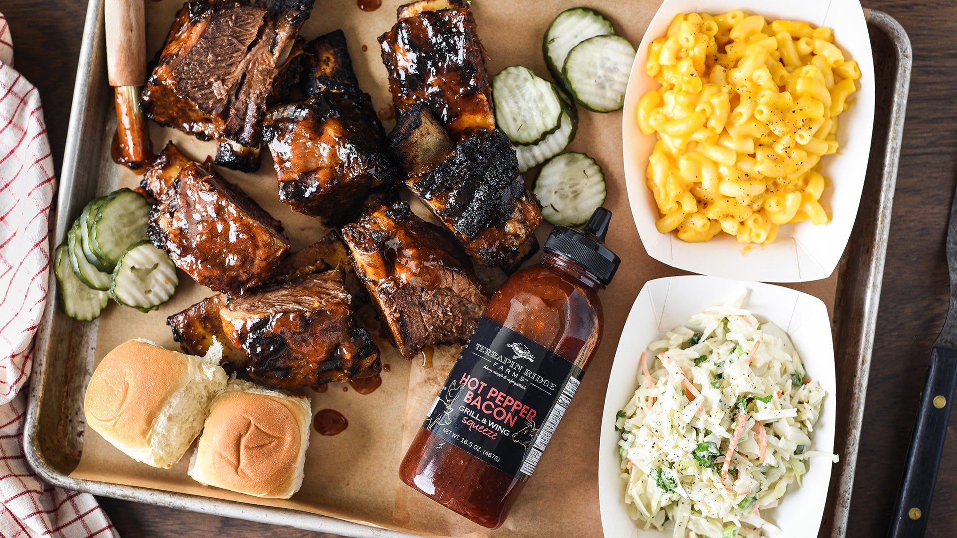 Terrapin Ridge Farms’ Hot Pepper Bacon Glazed Short Ribs Terrapin Ridge Farms’ Hot Pepper Bacon Glazed Short Ribs